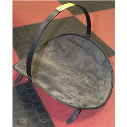 LOG HOLDER FOR FIREPLACE