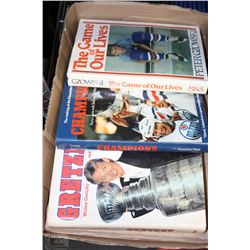 3 GRETZKY BOOKS 1988