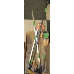LOT OF ASSORTED BAR CLAMPS INCLUDING 2-36", 2-30",