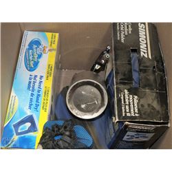 BOX W/ PAINT SPRAYER,SIMONIZ CORDLESS ORBIT