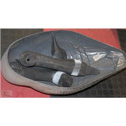 LOT OF 3 GOOSE DECOYS