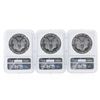 Image 2 : 1987 NGC MS69 $1 American Silver Eagle Coin Set