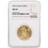 Image 1 : 2016 NGC MS69 $25 Eagle Gold Coin