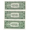 Image 2 : 1935 Choice Uncirculated $1 Silver Certificate Currency Lot of 3