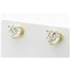Image 4 : 2.77 ctw Diamond Earrings - 14KT Yellow Gold
