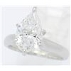 Image 5 : EGL Cert 3.02 ctw Diamond Ring - 14KT White Gold