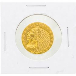 1909-D $5 Indian Head Half Eagle Gold Coin