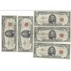 Image 3 : 1963 $5 Red Seal Bill Lot of 10