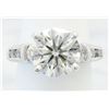 Image 1 : 2.46 ctw Diamond Ring - 14KT White Gold