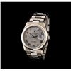 Image 2 : Rolex 18KT White Gold President Day-Date Watch