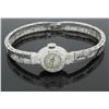 Image 1 : Lucien Piccard 14-18KT White Gold Diamond Vintage Watch