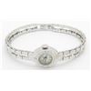 Image 2 : Lucien Piccard 14-18KT White Gold Diamond Vintage Watch