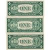 Image 2 : 1935 Choice Uncirculated $1 Silver Certificate Currency Lot of 3