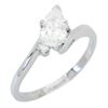 Image 5 : 0.58 ctw Diamond Ring - 14KT White Gold