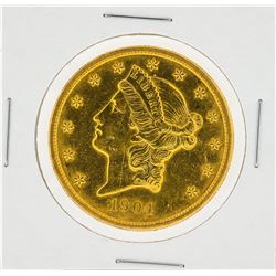 1904 $20 Liberty Head Double Eagle Gold Coin