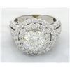 Image 7 : 3.62 ctw Diamond Ring - 18KT White Gold