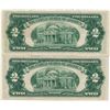 Image 2 : 1953 $2 AU Uncirculated Certificate Currency Lot of 2