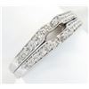 Image 5 : 0.45 ctw Diamond Ring - 18KT White Gold