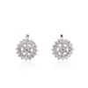 Image 1 : 14KT White Gold 1.34 ctw Diamond Earrings