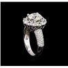 Image 4 : 14KT White Gold 4.62 ctw Diamond Ring