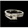 Image 2 : 18KT White Gold 1.45 ctw Diamond Ring