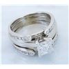 Image 6 : 1.39 ctw LEO Certified Diamond Ring - 14KT White Gold
