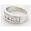 Image 2 : 1.04 ctw Diamond Ring - 14KT White Gold
