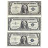 Image 1 : 1935 Choice Uncirculated $1 Silver Certificate Currency Lot of 3