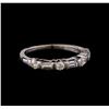 Image 1 : 0.40 ctw Diamond Ring - 14KT White Gold