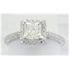 Image 1 : GIA Cert 1.03 ctw Diamond Ring - 14KT White Gold