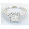 Image 7 : GIA Cert 1.03 ctw Diamond Ring - 14KT White Gold