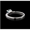 Image 3 : 1.01 ctw Blue Diamond Ring - 18KT White Gold