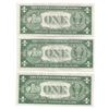 Image 2 : 1935 Choice Uncirculated $1 Silver Certificate Currency Lot of 3