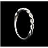 Image 4 : 0.07 ctw Diamond Ring - 14KT White Gold