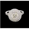 Image 2 : 2.68 ctw Diamond Ring - 14KT White Gold