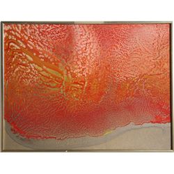 Anna de Carmel, Lava, Acrylic Painting