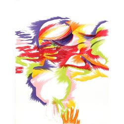 Marisol Escobar, Budding, Lithograph