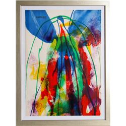 Paul Jenkins, Earth Day, Lithograph