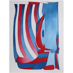 Francis Schanz, Old Glory, Oil Painting