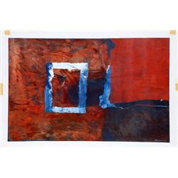 Jordi Teixidor, Number 6, Oil Painting