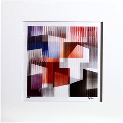 Yaacov Agam, Untitled IV, Agamograph