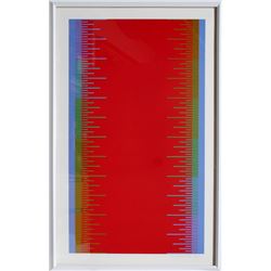 Richard Anuszkiewicz, Olympics, Serigraph