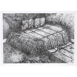 P. Yamaoka, Marble Bed, Marble Room, Lithograph