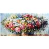 Image 1 : Leonid Afremov, Spring Flower Arrangement with Roses, Oil Painting