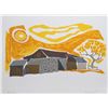 Image 1 : Roy Doremus, Sunlight Barn, Lithograph