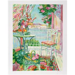 Lloyd van Pitterson, The White Chair, Lithograph