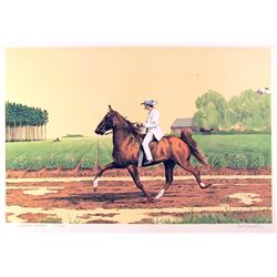 Mel Hunter, Tennessee Walker, Lithograph