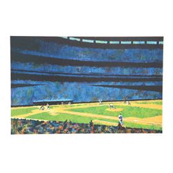 Howard Koslow, Sunday at Shea, Lithograph