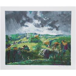 Lloyd Lozes Goff, Woodstock, Lithograph