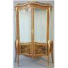 Image 1 : A Louis XV style kingwood and gilt metal mounted serpentine vitrine, with glazed sides (one missi...